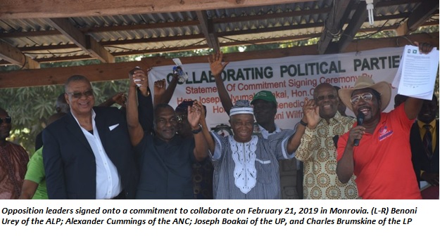 opposition collaboration sign a commitment
